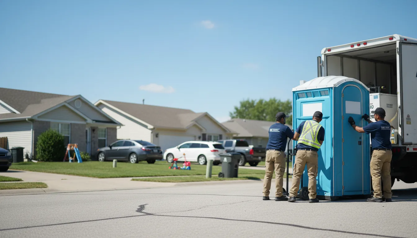 Standard Porta Potty Rentals in Adrian, MI near me